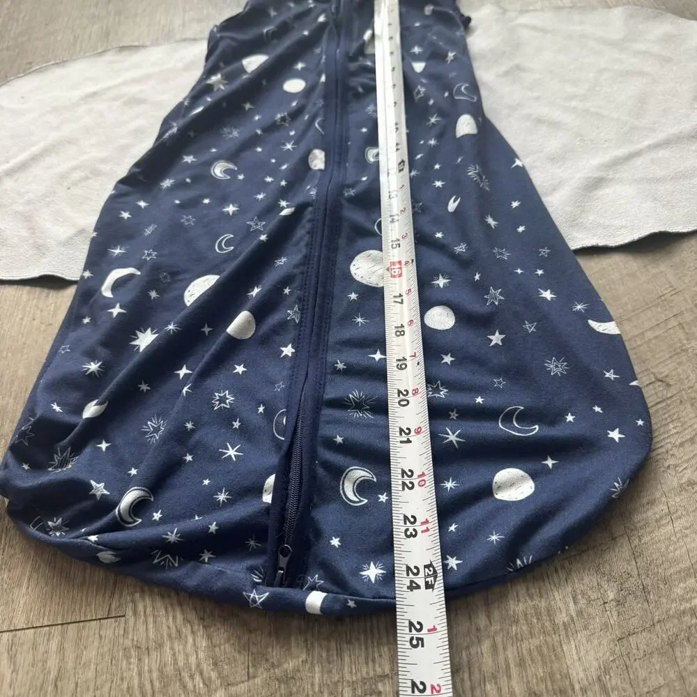 Lot 3 BSTOPPT Newborn Sleep Sack Celestial Baby Swaddle Adjustable Wearable 0-6